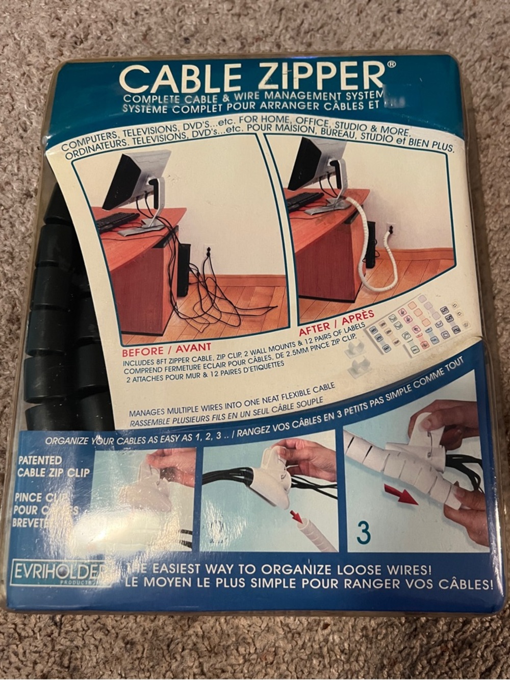 Cable Management System – Black